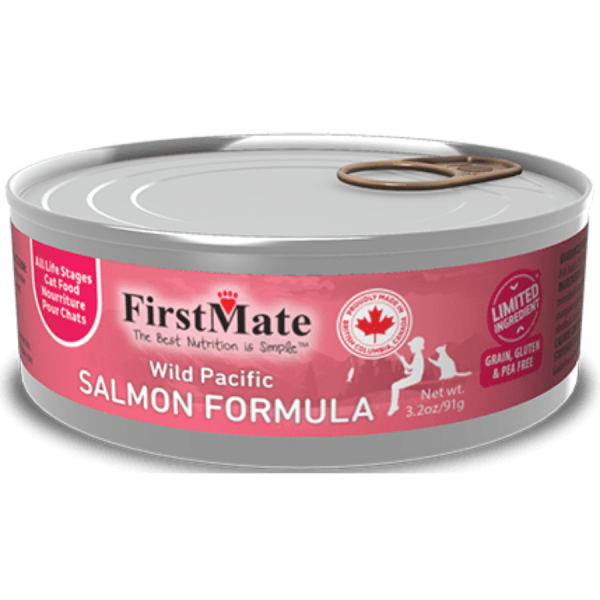 FirstMate Limited Ingredient Salmon Formula Canned Cat Food Sale