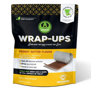 Stashios Wrap-Ups Peanut Butter Flavor Grain-Free Dog & Cat Treats Hot on Sale