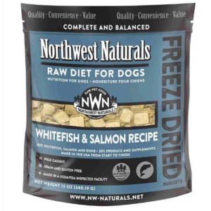 Northwest Naturals Freeze-Dried Raw Whitefish & Salmon Nuggets Dog Food Supply