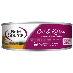 Nutrisource Chicken & Rice Cat and Kitten Canned Cat Food 5.5 oz Cheap