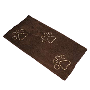 Dog Gone Smart Dirty Dog Doormat Runner Mocha Brown on Sale