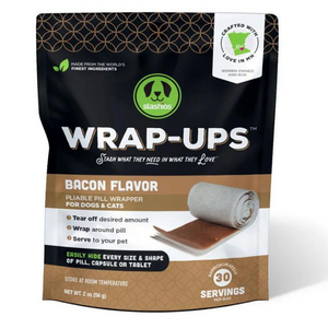 Stashios Wrap-Ups Bacon Flavor Grain-Free Dog & Cat Treats Online Sale