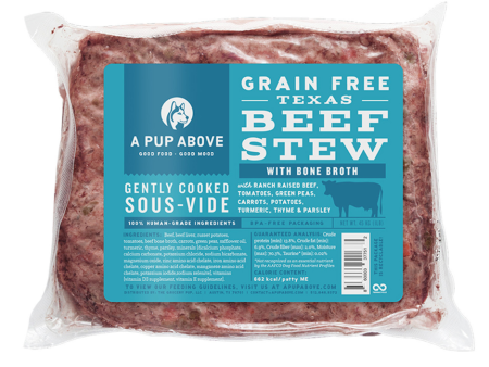 A Pup Above Grain-Free Texas Beef Gently Cooked Dog Food Online now