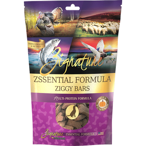 Zignature Ziggy Bars Zessential Formula Crunchy Dog Treats 12oz Fashion