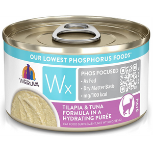 Weruva Cat WX Phos Focused Tilapia & Tuna Puree Canned Cat Food Online Sale