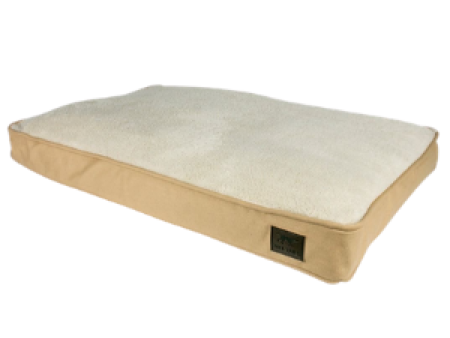 Tall Tails Cushion Bed Khaki Hot on Sale