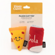 ZippyClaws NomNomz Pizza and Cola Cat Toy Sale