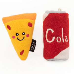 ZippyClaws NomNomz Pizza and Cola Cat Toy Sale