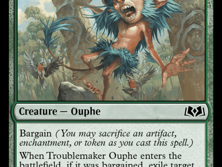 Troublemaker Ouphe [Wilds of Eldraine] Fashion