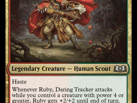 Ruby, Daring Tracker [Wilds of Eldraine] Discount