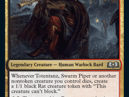 Totentanz, Swarm Piper [Wilds of Eldraine] Cheap