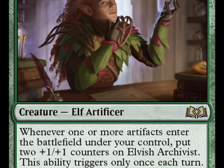 Elvish Archivist [Wilds of Eldraine] For Discount