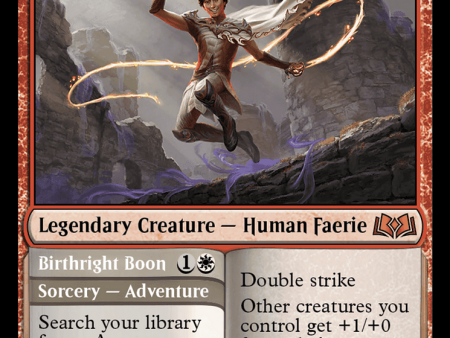 Kellan, the Fae-Blooded    Birthright Boon [Wilds of Eldraine] Hot on Sale