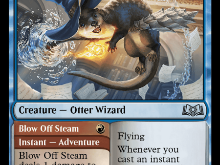 Frolicking Familiar    Blow Off Steam [Wilds of Eldraine] For Discount