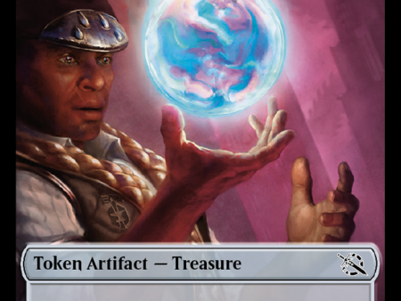 Treasure    Gremlin Double-Sided Token [March of the Machine Commander Tokens] Hot on Sale