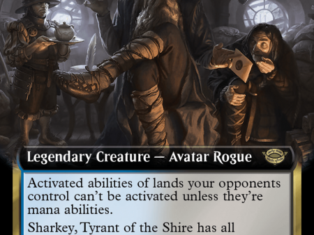 Sharkey, Tyrant of the Shire (Extended Art) (Surge Foil) [The Lord of the Rings: Tales of Middle-Earth] Cheap