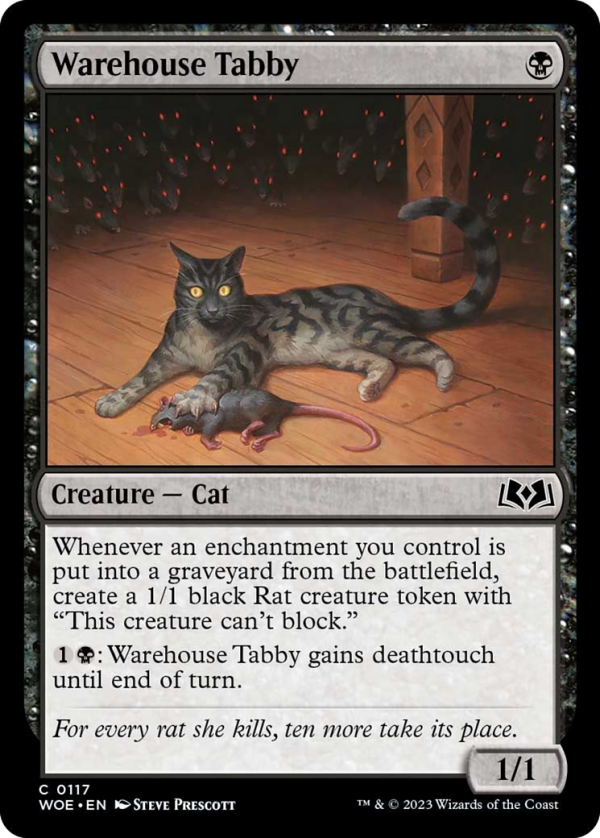 Warehouse Tabby [Wilds of Eldraine] For Cheap