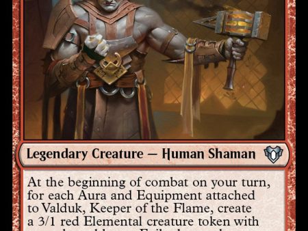 Valduk, Keeper of the Flame [Commander Masters] Supply