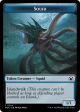 Squid    Human (26) Double-Sided Token [March of the Machine Commander Tokens] Online