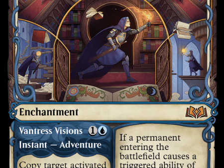 Virtue of Knowledge    Vantress Visions (Showcase) [Wilds of Eldraine] Online