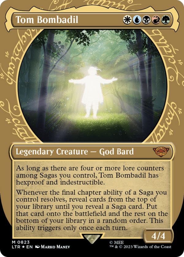 Tom Bombadil (Showcase) (Surge Foil) [The Lord of the Rings: Tales of Middle-Earth] on Sale