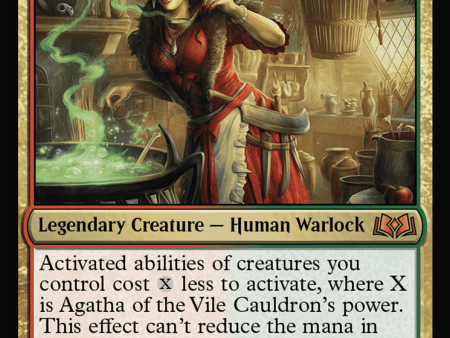 Agatha of the Vile Cauldron [Wilds of Eldraine] Online Hot Sale