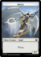 Angel (3)    Demon Double-Sided Token [March of the Machine Commander Tokens] Fashion