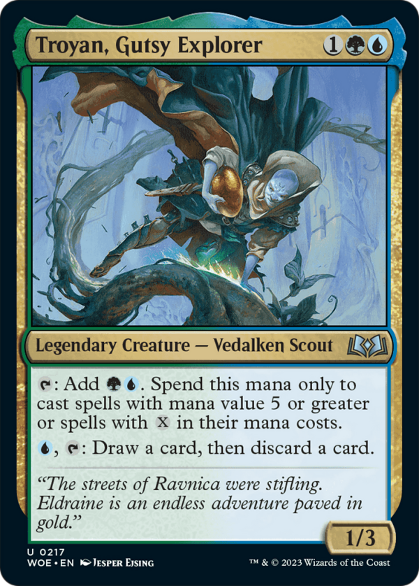 Troyan, Gutsy Explorer [Wilds of Eldraine] Online now