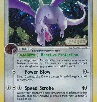 Aerodactyl (1 92) (Stamped) [EX: Legend Maker] For Sale