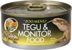 Zoo Med Laboratories Inc - Zoo Menu Tegu And Monitor Canned Food Hot on Sale