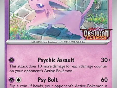 Espeon (086 197) (Best Buy Exclusive) [Scarlet & Violet: Black Star Promos] on Sale