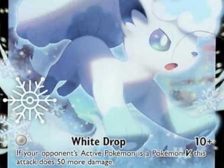 Alolan Vulpix V (033 195) (Holiday Calendar) [Sword & Shield: Silver Tempest] Discount