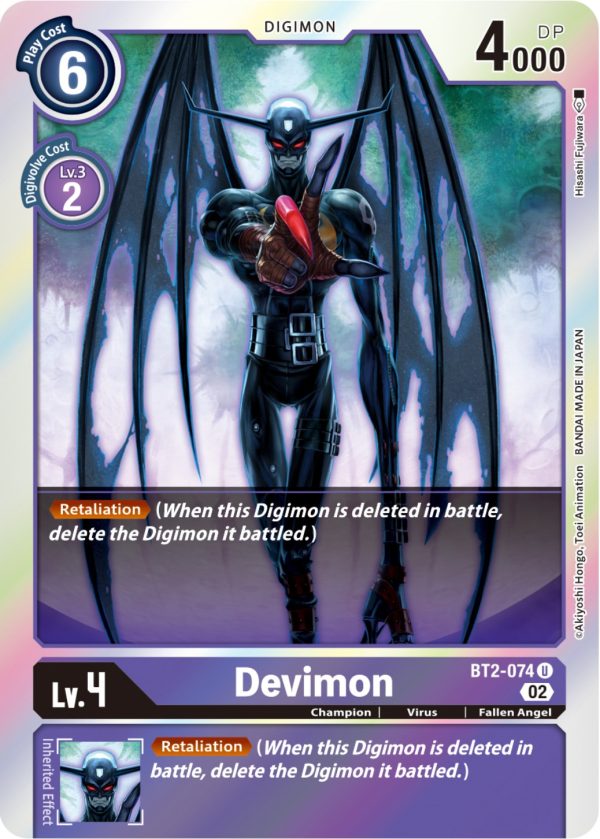 Devimon [BT2-074] (Resurgence Booster Reprint) [Resurgence Booster] Hot on Sale