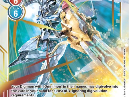 Omnimon (X Antibody) [BT5-111 ] (Resurgence Booster Reprint) [Resurgence Booster] Online Hot Sale