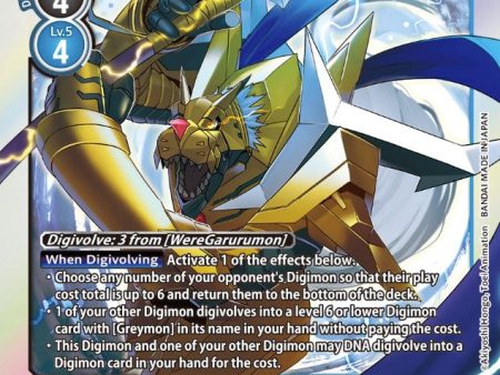 CresGarurumon [EX4-049] [Alternative Being Booster] For Cheap