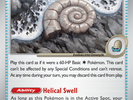 Antique Helix Fossil (153 165) [Scarlet & Violet 151] Supply