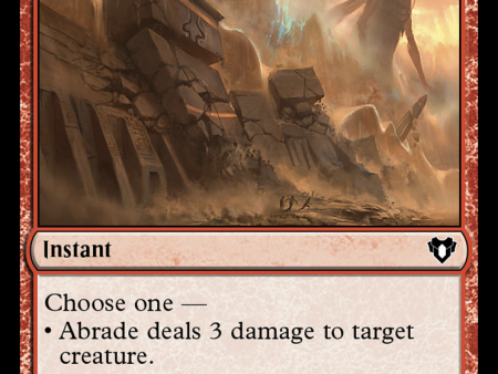 Abrade [Commander Masters] For Sale