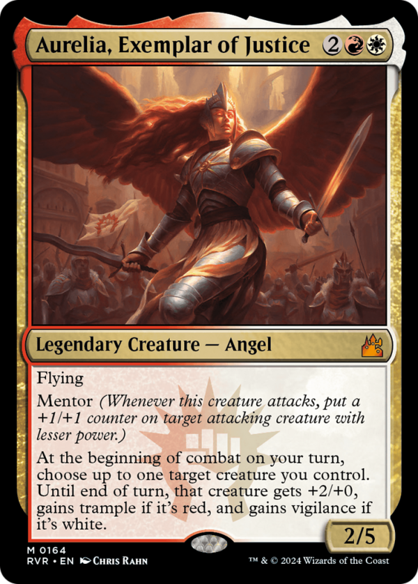 Aurelia, Exemplar of Justice [Ravnica Remastered] Fashion