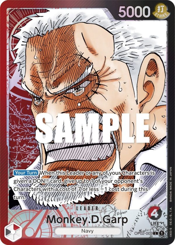 Monkey.D.Garp (Alternate Art) [Paramount War] Hot on Sale