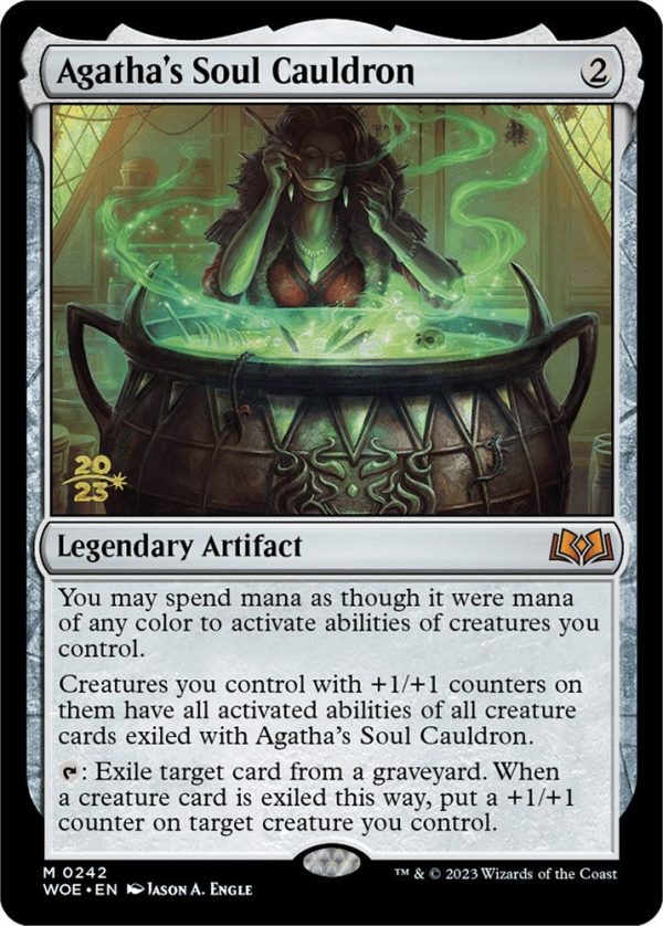 Agatha s Soul Cauldron [Wilds of Eldraine Prerelease Promos] For Cheap