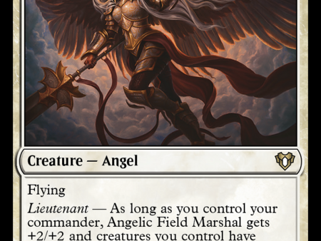 Angelic Field Marshal [Secret Lair: Angels] Sale