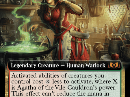 Agatha of the Vile Cauldron (Extended Art) [Wilds of Eldraine] Fashion