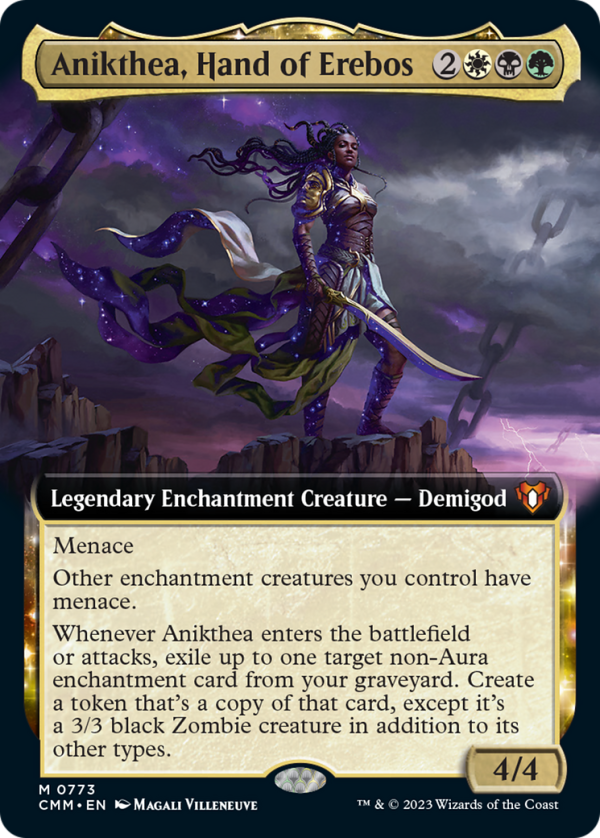 Anikthea, Hand of Erebos (Extended Art) [Commander Masters] Sale