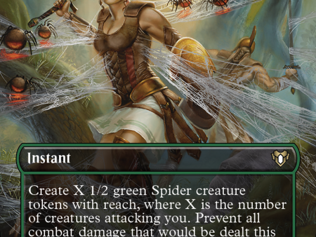 Arachnogenesis (Borderless Alternate Art) [Commander Masters] For Sale